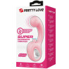 PRETTY LOVE - ERYNNYES G-SPOT VIBRATOR + KLITORIS-STIMULATOR 10 VIBRATIONEN ROSA