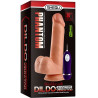 SHEQU - ADAM VIBRATORDILDO MIT FERNBEDIENUNG 21 CM