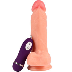 SHEQU - IRON DRAGON VIBRATORDILDO MIT FERNBEDIENUNG 17,5 CM