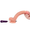 SHEQU - OPTIMUS VIBRIERENDER DILDO MIT FERNBEDIENUNG 28 CM