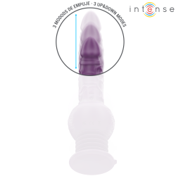 INTENSE - TATUM MULTIFUNKTIONSVIBRATOR MIT AUF- UND ABVIBRATION 24 CM LILA
