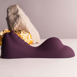 ROCKS-OFF - RUBY GLOW PURPLE SIT-ON VIBRATOR