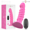 INTENSE - CINDY VIBRATOR GRÖSSE L SPIRALENDESIGN 10 VIBRATIONEN ROSA FERNBEDIENUNG
