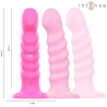 INTENSE - CINDY VIBRATOR GRÖSSE L SPIRALENDESIGN 10 VIBRATIONEN ROSA FERNBEDIENUNG
