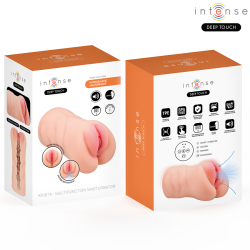 INTENSE DEEP TOUCH - KRISTA VAGINALMASTURBATOR MIT SAUG-, VIBRATIONS- UND STIMMEFFEKT 1,2 KG
