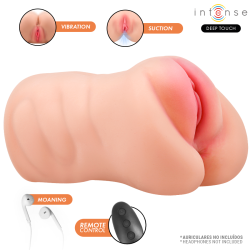 INTENSE DEEP TOUCH - KRISTA VAGINALMASTURBATOR MIT SAUG-, VIBRATIONS- UND STIMMEFFEKT 1,2 KG