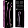NEBULA SERIES BY IBIZA - MODELL 11 DILDO BOROSILIKATGLAS ROSA 16 CM -O- 3 CM