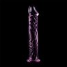 NEBULA SERIES BY IBIZA - MODELL 12 DILDO BOROSILIKATGLAS ROSA 17 CM -O- 3.5 CM