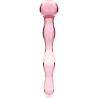 NEBULA SERIES BY IBIZA - MODELL 13 DILDO BOROSILIKATGLAS ROSA 18 CM -O- 3.5 CM