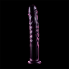 NEBULA SERIES BY IBIZA - MODELL 16 DILDO BOROSILIKATGLAS ROSA 18.5 CM -O- 3 CM