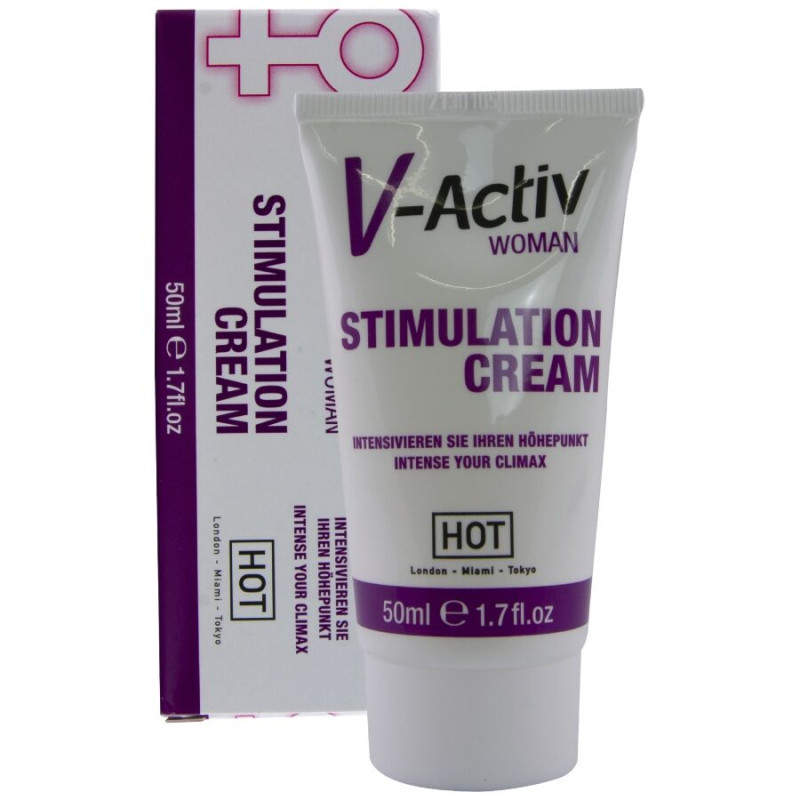 HOT - V-ACTIV STIMULATIONSCREME FÜR FRAUEN 50 ML