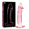 NEBULA SERIES BY IBIZA - MODELL 19 DILDO BOROSILIKATGLAS ROSA 18.5 CM -O- 4 CM