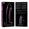 NEBULA SERIES BY IBIZA - MODELL 19 DILDO BOROSILIKATGLAS ROSA 18.5 CM -O- 4 CM