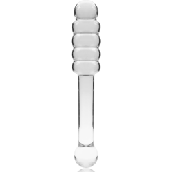 NEBULA SERIES BY IBIZA - MODELL 20 DILDO BOROSILIKATGLAS KLAR 20.5 CM -O- 3 CM