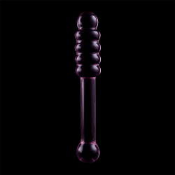 NEBULA SERIES BY IBIZA - MODELL 20 DILDO BOROSILIKATGLAS ROSA 20.5 CM -O- 3 CM