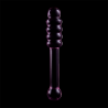 NEBULA SERIES BY IBIZA - MODELL 20 DILDO BOROSILIKATGLAS ROSA 20.5 CM -O- 3 CM