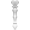 NEBULA SERIES BY IBIZA - MODELL 21 DILDO BOROSILIKATGLAS KLAR 20.5 CM -O- 3.5 CM