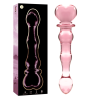 NEBULA SERIES BY IBIZA - MODELL 21 DILDO BOROSILIKATGLAS ROSA 20.5 CM -O- 3.5 CM
