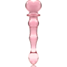 NEBULA SERIES BY IBIZA - MODELL 21 DILDO BOROSILIKATGLAS ROSA 20.5 CM -O- 3.5 CM