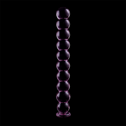 NEBULA SERIES BY IBIZA - MODELL 22 DILDO BOROSILIKATGLAS ROSA 21.5 CM -O- 2.5 CM