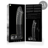 NEBULA SERIES BY IBIZA - MODELL 23 DILDO BOROSILIKATGLAS KLAR 21.5 CM -O- 4 CM