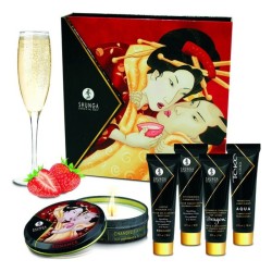 Geisha Sparkling Strawberry Wine sinnliches Verwöhnset Shunga SH8208