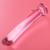 NEBULA SERIES BY IBIZA - MODELL 17 DILDO BOROSILIKATGLAS ROSA 18.5 CM -O- 3 CM