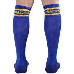 MACHO - LANGE SOCKEN, EINE GRÖSSE, BLAU