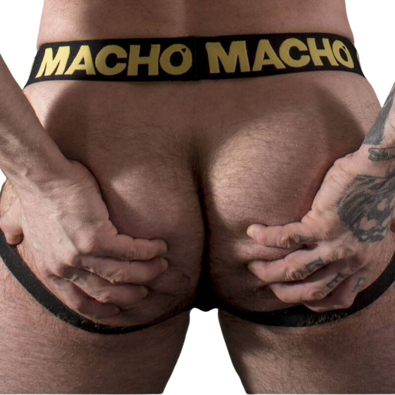 MACHO - MX25AC JOCK GELBES LEDER M