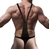 FETISH SUBMISSIVE ATTITUDE - V-FÖRMIGER HARNESS AUS ÖKOLEDER FÜR HERREN