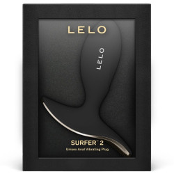 LELO - SURFER 2 UNISEX ANALVIBRATIONSPLUG SCHWARZ