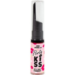 SECRETPLAY - FLIRTY KISS GELS MIT ORALEN SEX-EFFEKTEN ERDBEERE & MINZE 2 x 8 GR