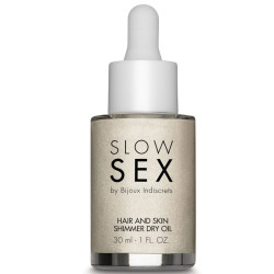 BIJOUX – SLOW SEX MULTIFUNKTIONELLES, LEUCHTENDES TROCKENÖL 30 ML