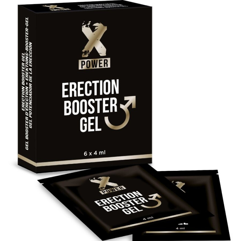 XPOWER - ERECTION BOOSTER GEL 6 X 4 ML