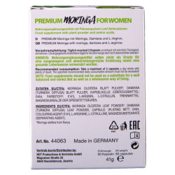 HOT - MORINGA DAMENKAPPE 60 EINHEITEN