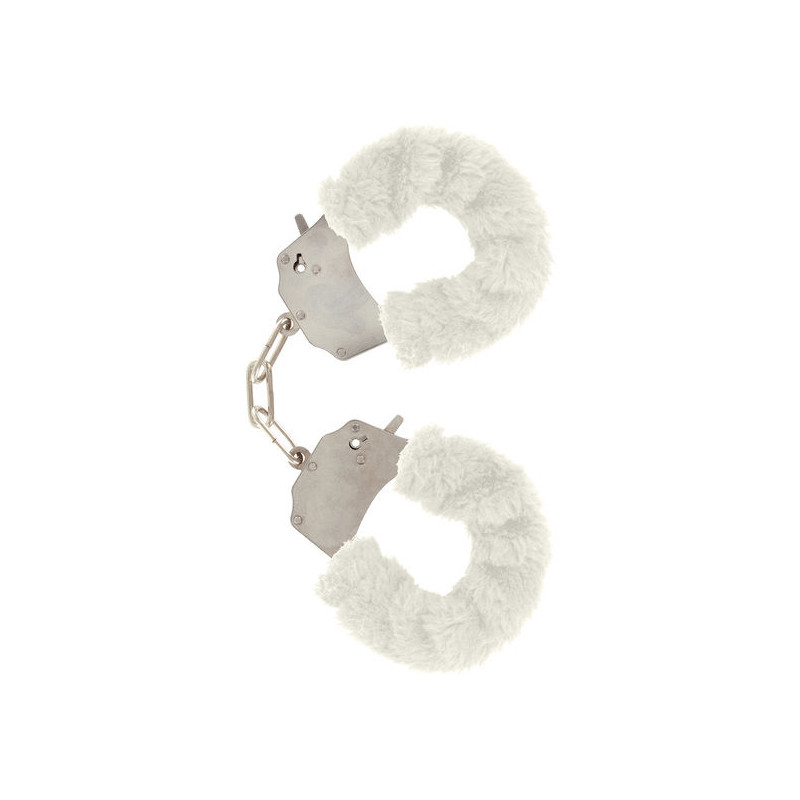 TOYJOY - FURRY FUN CUFFS BONDAGE WEISS
