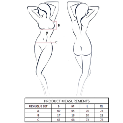 PASSION - RESILQUE BH + STRING SET TOMATENROT L/XL