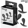 ADDICTED TOYS - 3ER-SET ANALPLUG MODELL 3