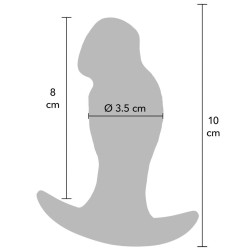 HIDDEN DESIRE - INFERNO REALISTISCHER ANALSPLUG 10 CM