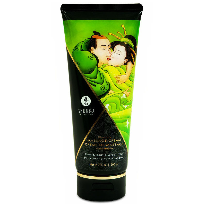 SHUNGA - BIRNE & GRÜNER TEE MASSAGECREME 200 ML
