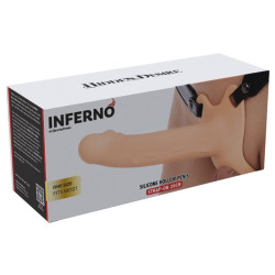 HIDDEN DESIRE - INFERNO PENISSLEEVE STRAP-ON 20 CM