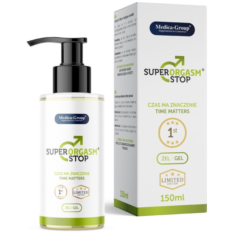 MEDICA GROUP - SUPER ORGASM STOP INTIMGEL FÜR MÄNNER 150 ML