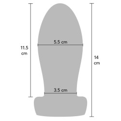 HIDDEN DESIRE - EXTREME HEAVY ANAL STRETCHER ANALPLUG M