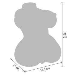 VERBORGENE BEDÜRFNISSE – SAFTIGER DOPPEL-D-MASTURBADOR FÜR VAGINA UND ANUS 5 KG