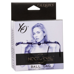 CALEXOTICS - NOCTURNAL BALL GAG SILIKON SCHWARZ