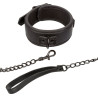 CALEXOTICS - NOCTURNAL HALSBAND & LEINE LEDER VERSTELLBAR SCHWARZ