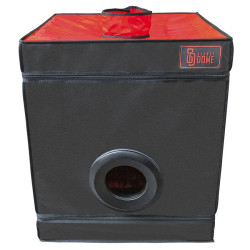 SECRET DOME – KINK CLUB CABINA BUKKAKE SCHWARZ & ROT