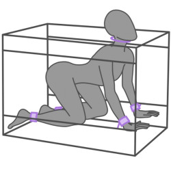 SECRET DOME - KINK CLUB LA NICHE CABIN LILA