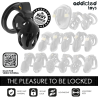 ADDICTED TOYS LOCKED - VERSIEGELTER PENISKÄFIG 8 CM