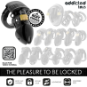 ADDICTED TOYS LOCKED - CHASTITY DEPTHS PENISKÄFIG 7,5 CM